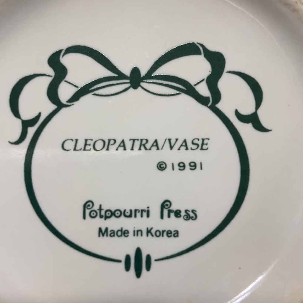 Potpourri Press CLEOPATRA Mug Vintage 1991 - Picture 7 of 8